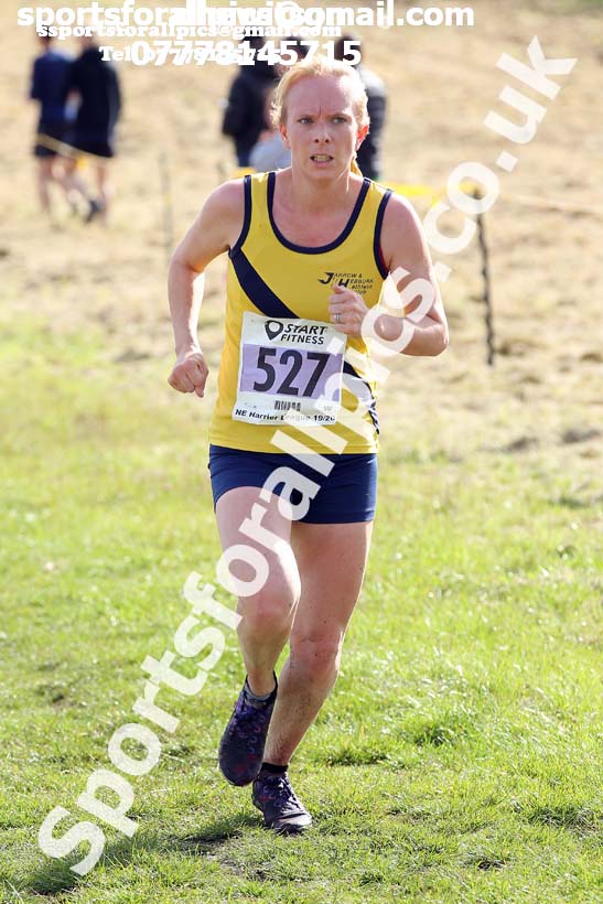 Senior womens 2019 Start Fitness Harrier League, Wrekenton, Gateshead. Photo: David T. Hewitson/Sports for All Pics